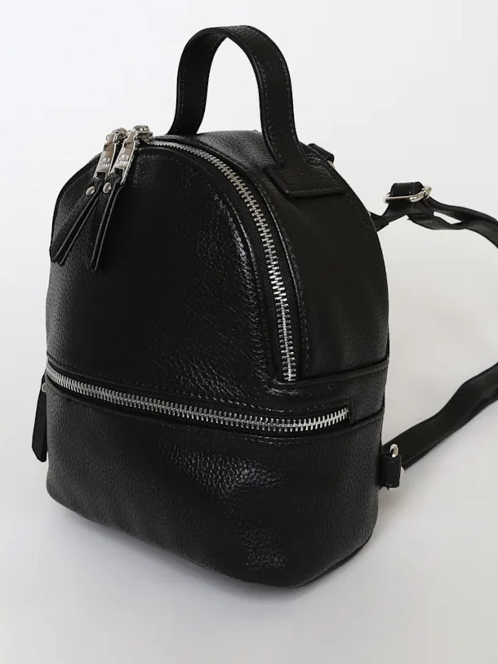 Steve Madden Black Mini Backpack